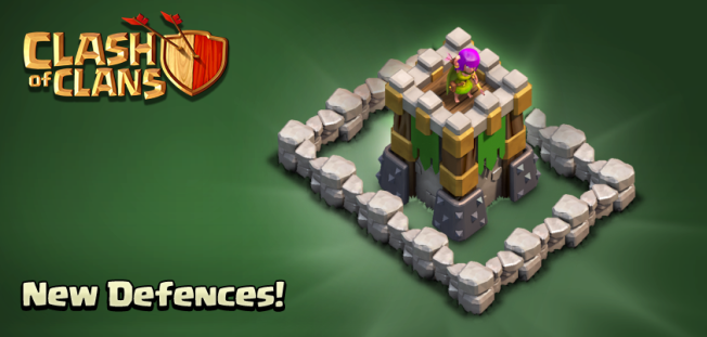 UPDATE  More Archer Tower & Walls